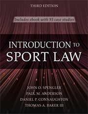  Introduction to Sport Law With Case Studies in Sport Law-3rd Edition  Introduction to Sport Law