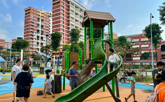 Crest Sports Park Playground: Nature-Inspired Play At Hougang Avenue 6